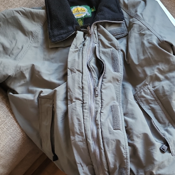 Cabela’s Northern Lite GORE-TEX Gray Windbreaker Jacket Men’s Size Medium - Picture 12 of 14